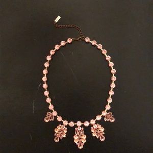 Bauble Bar Pink Collar Necklace